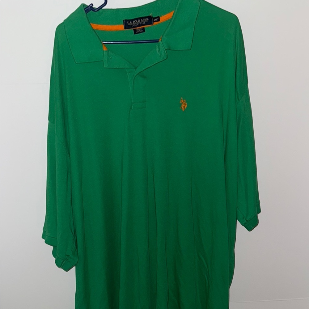 U.S. Polo Assn. Green Polo Shirt Classic Fit
